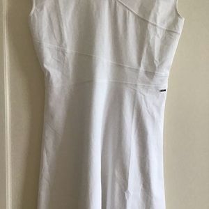 new armani exchange Women’s White Summer Dress Size L